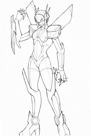 Раскраска трансформеры Арси