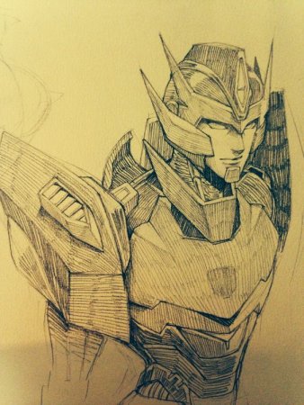 Родимус Прайм арт