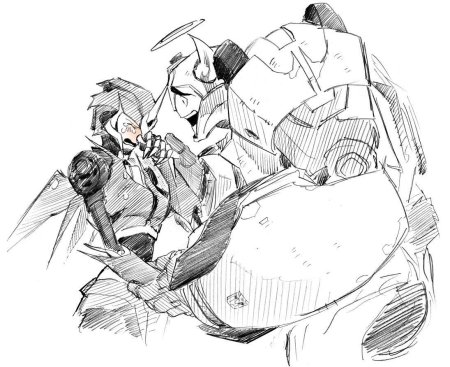 Трансформер Рэтчет и Арси любовь Прайм