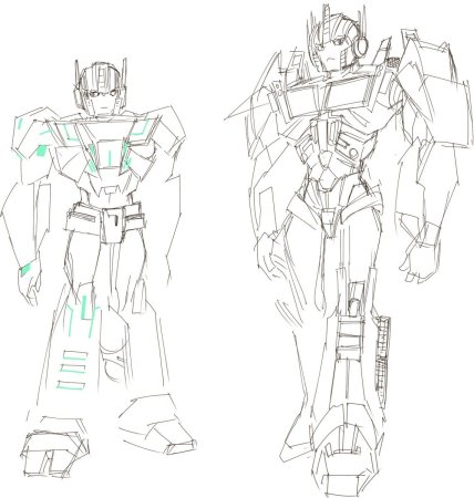 Оптимус Прайм референс