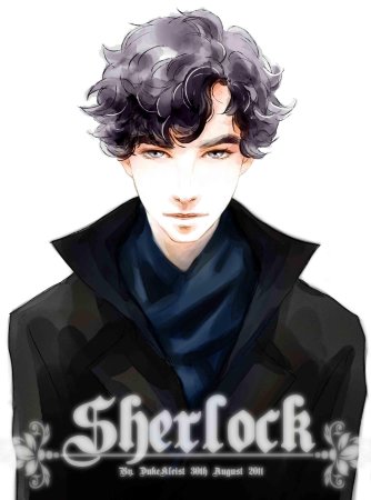 Шерлок рисунки аниме (53 фото)