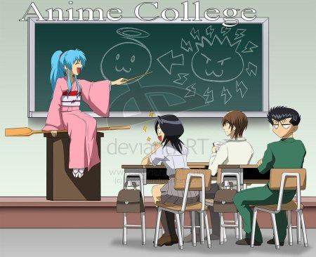 Учитель и ученик аниме