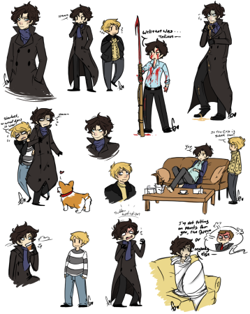 Шерлок Холмс персонажи