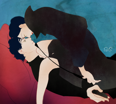 Шерлок и Ирэн Адлер арт