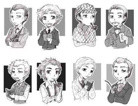 Джон Ватсон раскраска