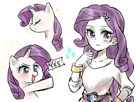 Аниме пони арты Флаттершай