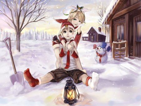 Зима арты