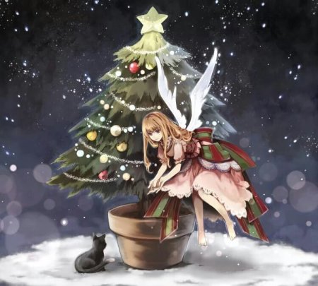 Новогодние аниме