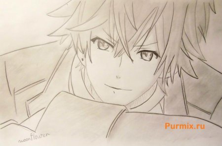 Нарисовать Аято Сакамаки