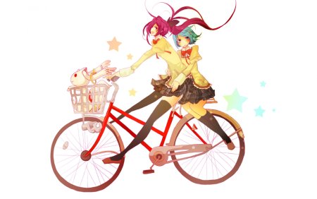 Аниме велосипед