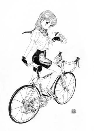 Референс велосипеда спереди