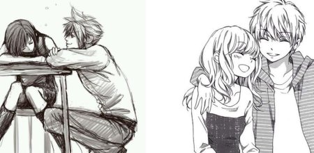 Дружба рисунок аниме