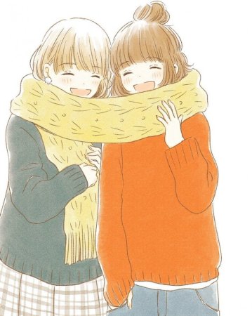 Милые иллюстрации Дружба