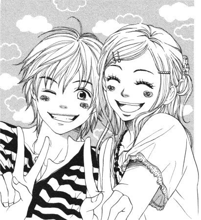Раскраски аниме подружки