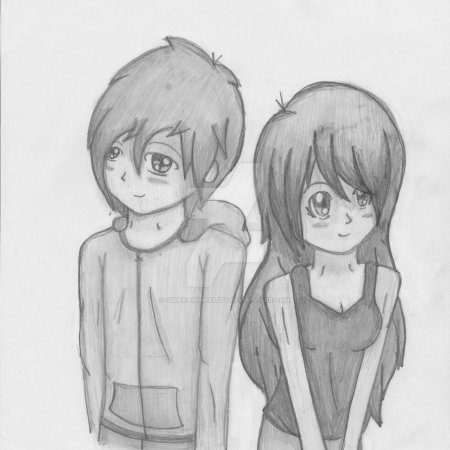 Рисунки для срисовки Дружба