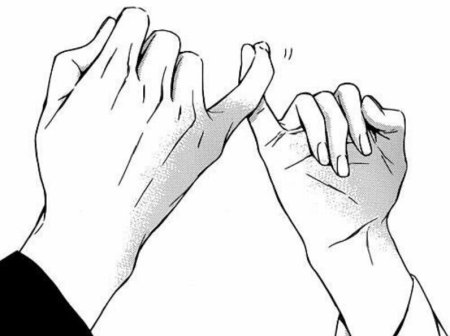 Клятва на мизинчиках аниме