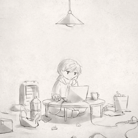 Натюрморт аниме рисунок