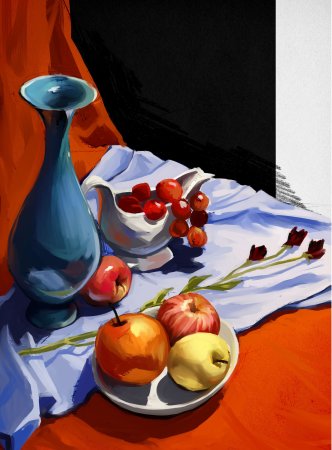 Натюрморт в современном стиле