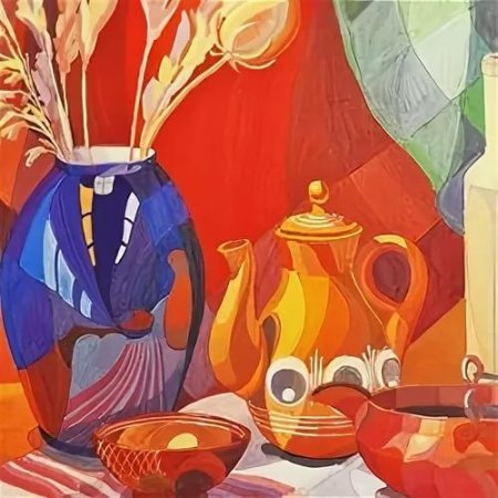 Декоративная композиция натюрморта