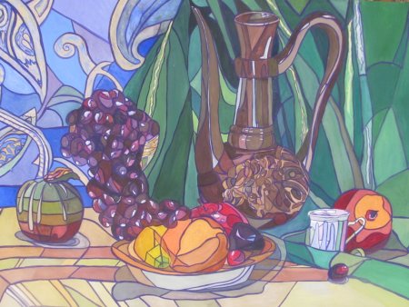 Давид Байли декоративный натюрморт