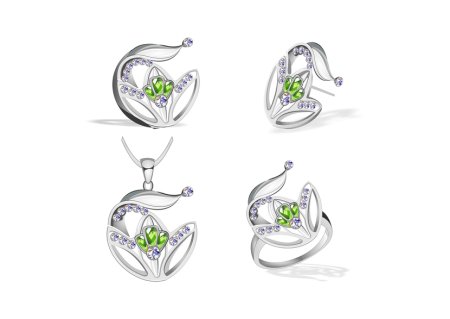 Эскизы ювелирных изделий