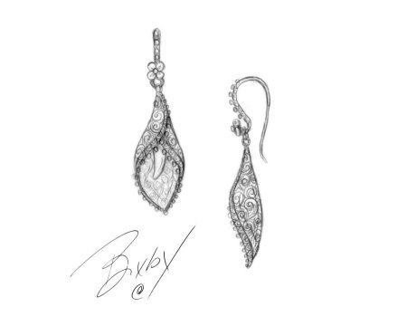 Серьги эскиз