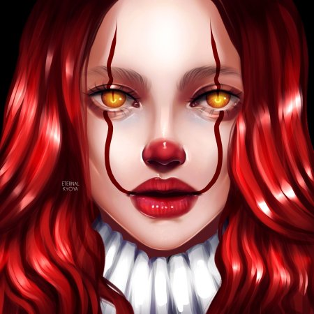 Клоун ПЕННИВАЙЗ И Джорджи арт