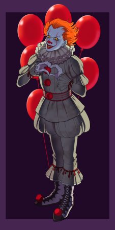 Клоун ПЕННИВАЙЗ милый арт