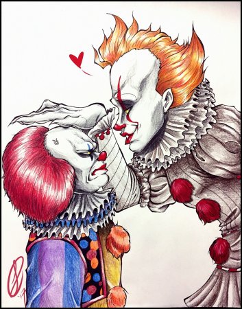 Клоун ПЕННИВАЙЗ 2017 девушка