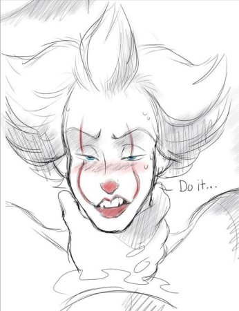 Оно клоун ПЕННИВАЙЗ рисунок