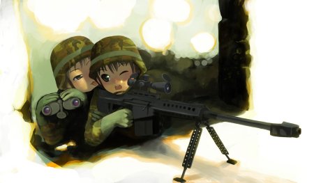 Barrett m82 аниме