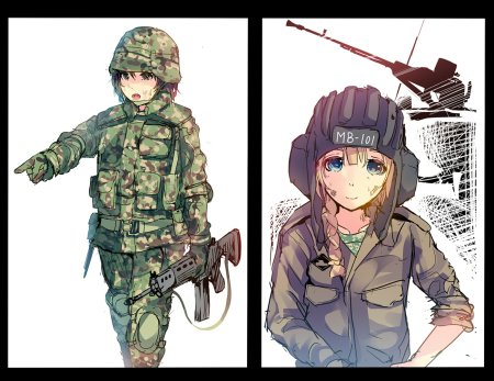Аниме камуфляж