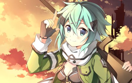 Sinon оружие Sao