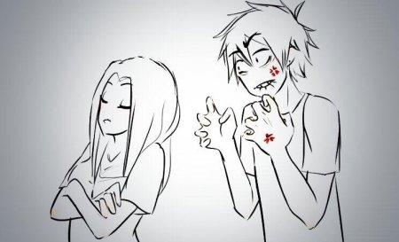 Ревность рисунок