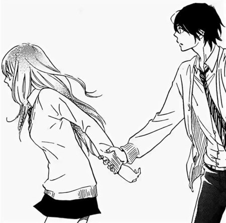 Аниме пара ссора