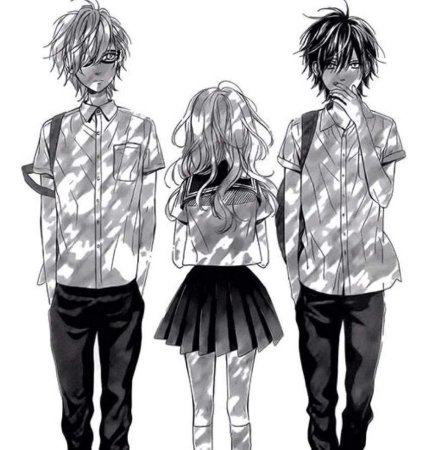 Аниме любовный треугольник
