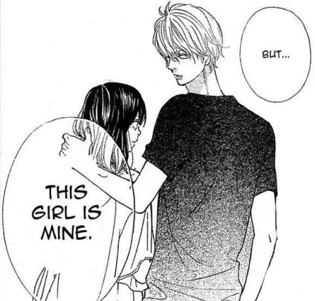 Аниме ревность парня к девушке