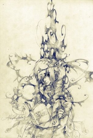 Графические рисунки аниме