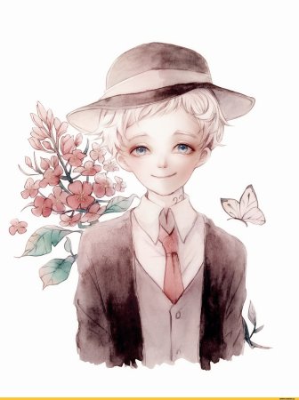 Норман обещанный Неверленд арт