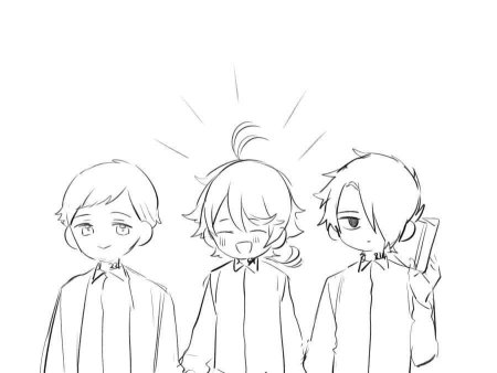 Эмма обещанный Неверленд карандашом