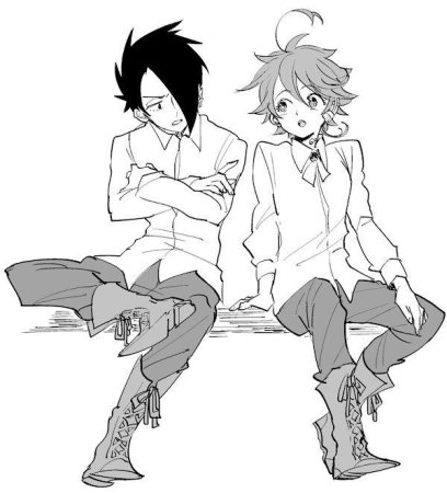 Рей аниме обещанный Неверленд