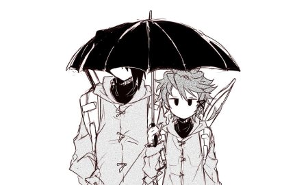 Рей чб арт обещанный Неверленд