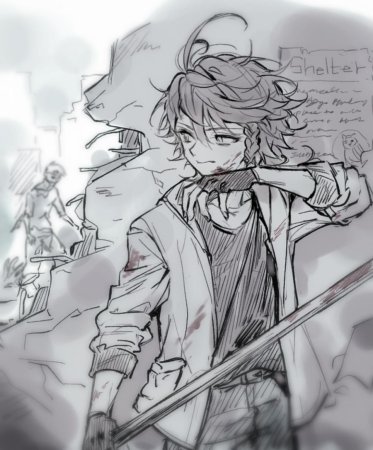 Эмма обещанный Неверленд Манга