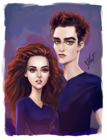 Эдвард Сумерки арт