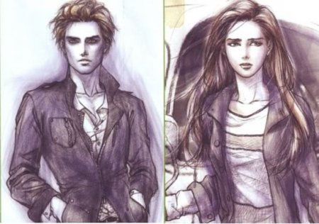 Сумерки в стиле аниме