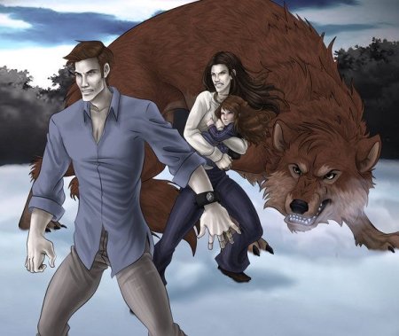 Сумерки Белла и Джейкоб арт