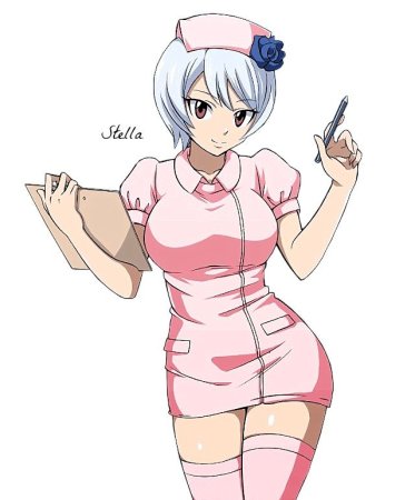 Медсестра аниме арт