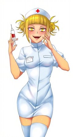 Аниме девушка медик