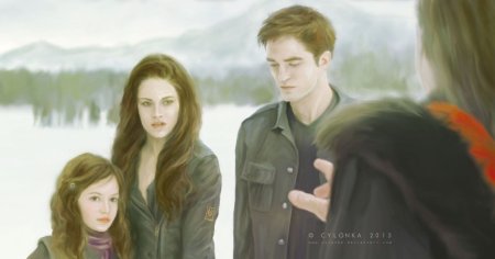 Сумерки арт Беллы и Ренесми