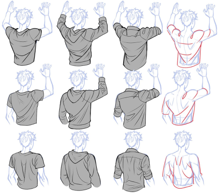 Худи сзади референс